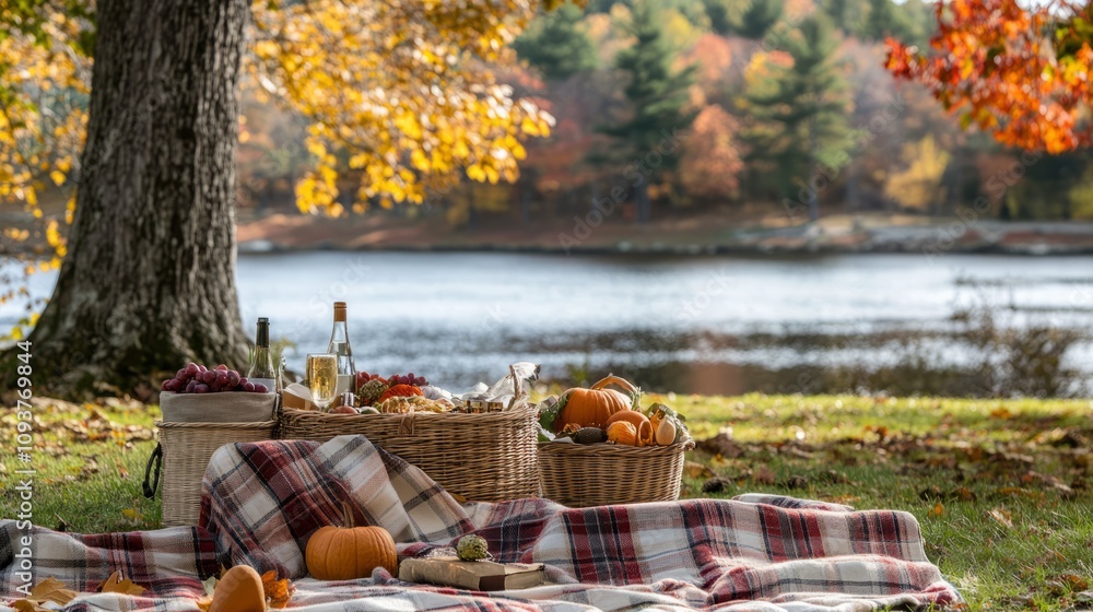 picnic in the park, autumn, thanksgiving picnic in the park, autumn, thanksgiving