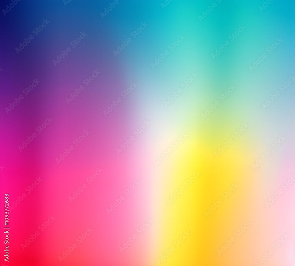 Obraz premium Wave of mixed beautiful gradient colors. smooth transitions. composition and leaking light exposure. Rainbow background. Modern design template. High quality 8k. generative ai