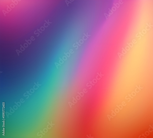 Wave of mixed beautiful gradient colors. smooth transitions. composition and leaking light exposure. Rainbow background. Modern design template. High quality 8k. generative ai