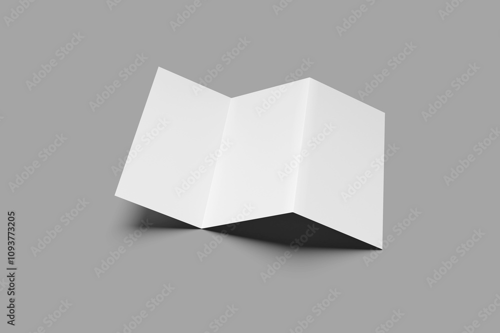 Tri-Fold Brochure Mockup Tri-Fold Brochure Mockup
