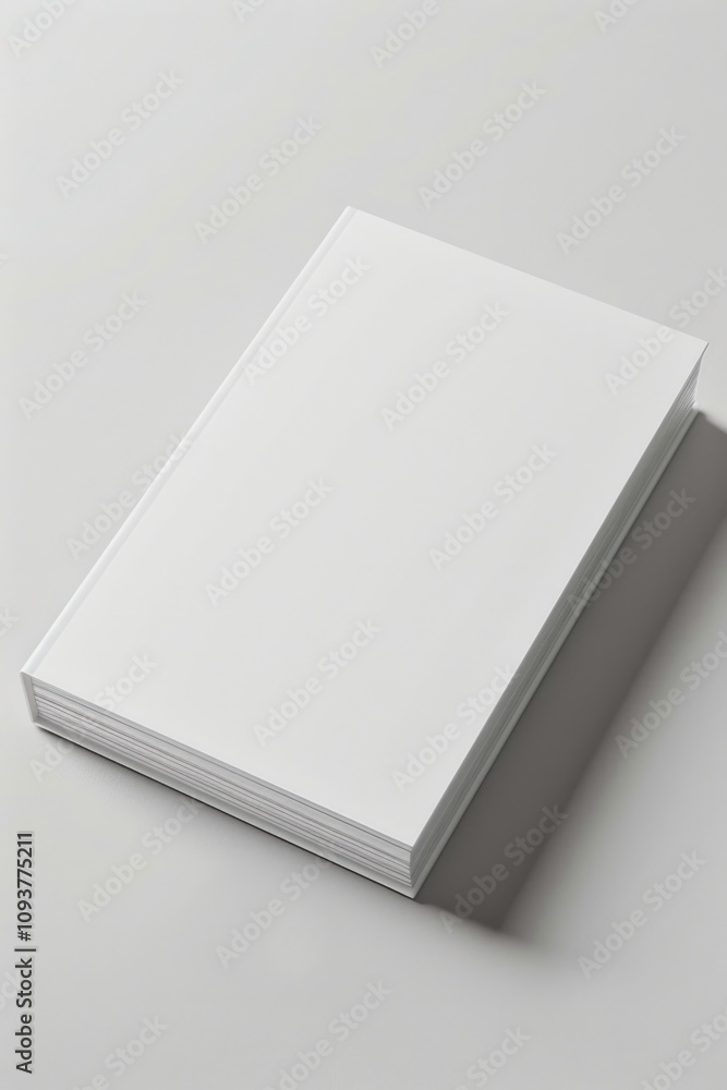 product mockup of softcover white book cover product mockup of softcover white book cover