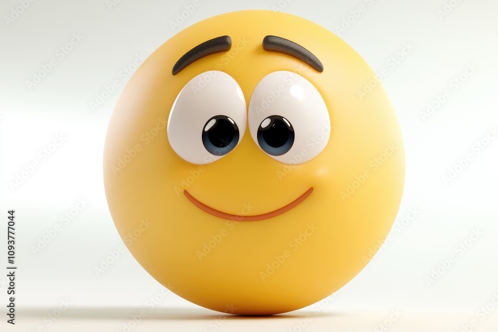 Fototapeta premium A lively assortment of colorful emojis illustrates various emotions like joy, anger, and surprise, perfect for enhancing messaging, social media, and festive greetings with humor