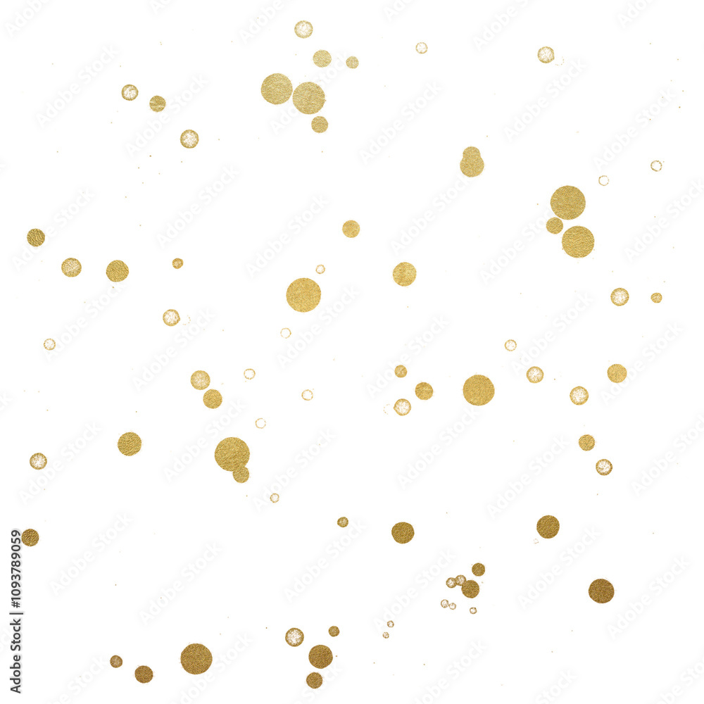 Gold Glitter Drops Gold Glitter Drops