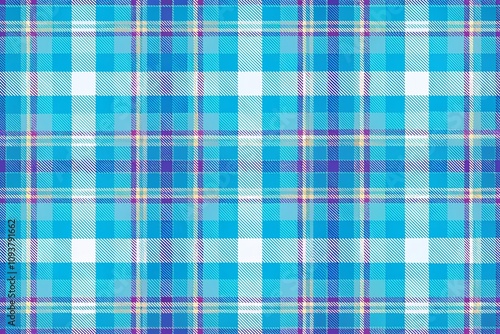 Blue Cute Pastel Plaid Texture Background Illustration with Ample Copy Space for Creative Designs and Minimalist Aesthetic Appeal in Digital and Print Media Projects