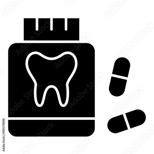 Toothache and Tooth Infection Icon