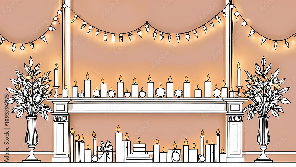 flat christmas illustrations flat christmas illustrations