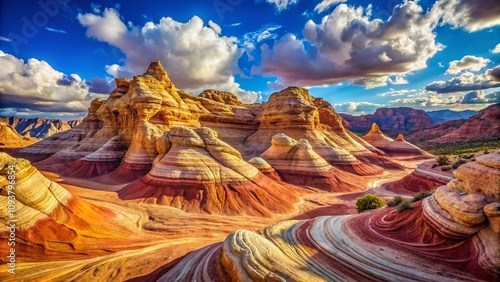 Breathtaking Vermilion Cliffs National Monument: Explore the Colorful Sandstone Formations of Arizona's Unique Landscape photo