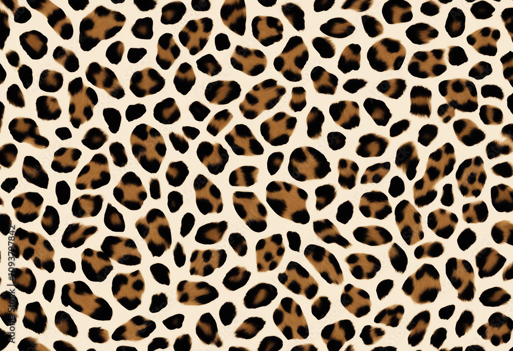 Leopard Cheetah skin seamless pattern vector Stylized Spotted Leopard Skin Background for Fashion Pr Leopard Cheetah skin seamless pattern vector Stylized Spotted Leopard Skin Background for Fashion Pr