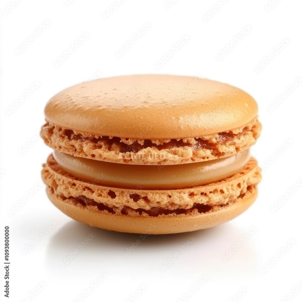 Macaroon isolated in white background, ai Macaroon isolated in white background, ai