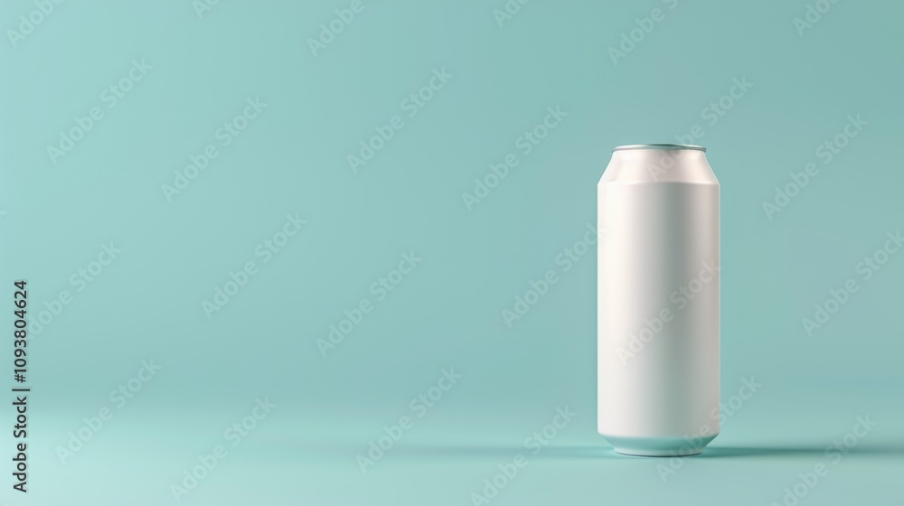 Blank Soda Can Mockup for Product Branding Blank Soda Can Mockup for Product Branding