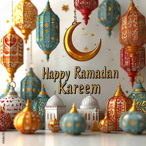 Ramadan Kareem, The Glow of Faith and Festivity.