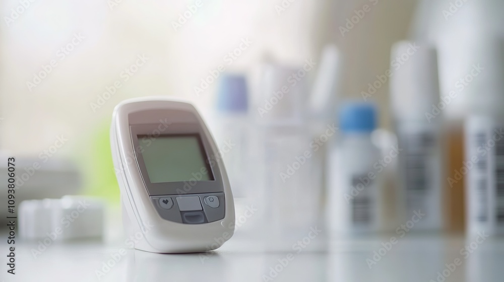 Blood glucose meter displaying test results on a small digital screen, symbolizing the importance of monitoring and managing health, especially for individuals with diabetes.
Blood glucose meter displaying test results on a small digital screen, symbolizing the importance of monitoring and managing health, especially for individuals with diabetes.
