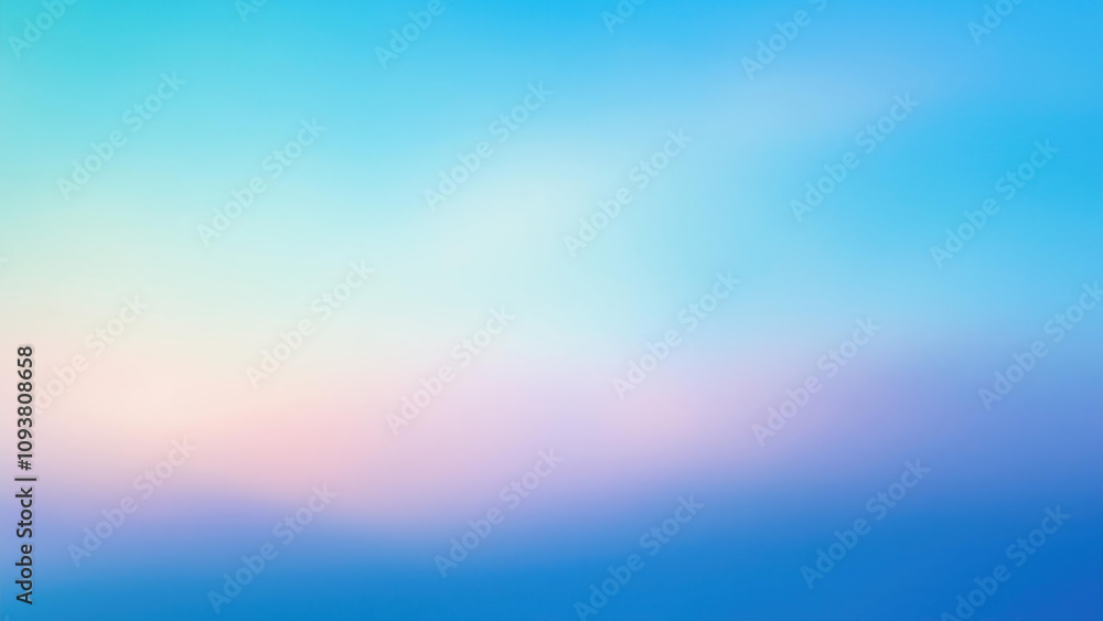 Blue gradient. Soft pastel color gradient. Holographic blurred abstract background Blue gradient. Soft pastel color gradient. Holographic blurred abstract background