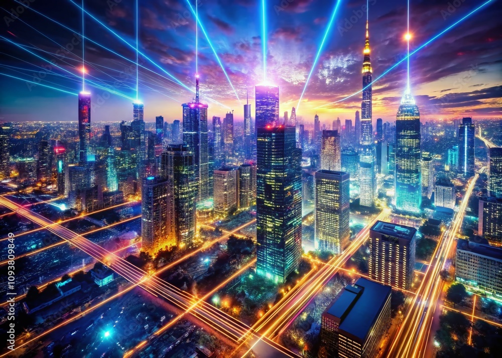Captivating Drone Photography of Glowing Holographic Data Streams Intertwined in a Secure Technological Matrix with Vivid Colors and Dynamic Patterns Captivating Drone Photography of Glowing Holographic Data Streams Intertwined in a Secure Technological Matrix with Vivid Colors and Dynamic Patterns
