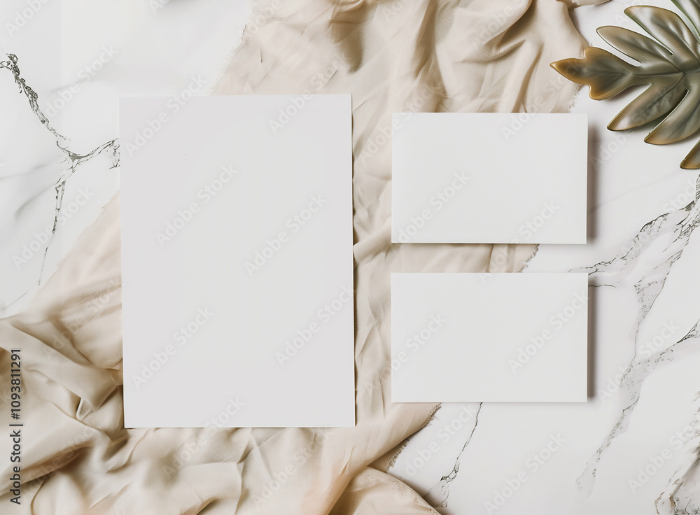 Minimalist Stationery Mockup with Blank Cards, Eucalyptus Branches, and Neutral Fabric – Ideal for Elegant Wedding Announcements Minimalist Stationery Mockup with Blank Cards, Eucalyptus Branches, and Neutral Fabric – Ideal for Elegant Wedding Announcements