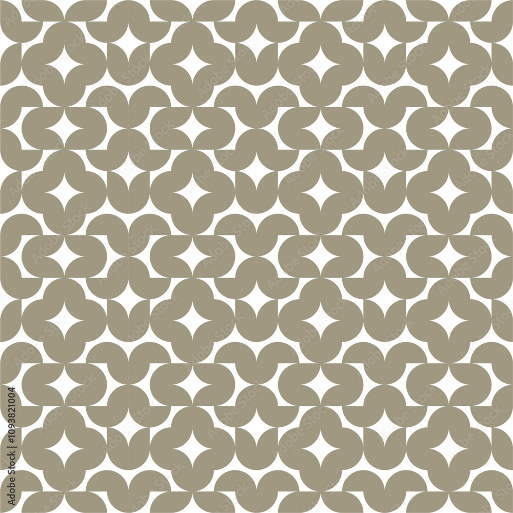 Seamless geometric abstract modern pattern with a circle style Seamless geometric abstract modern pattern with a circle style