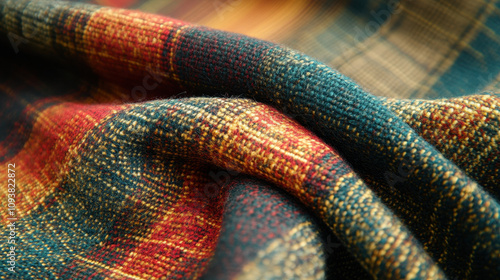 Background from New Year's winter blanket