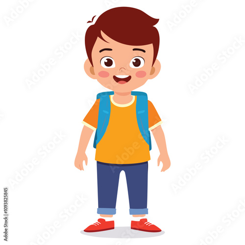 Portrait of a smiling boy