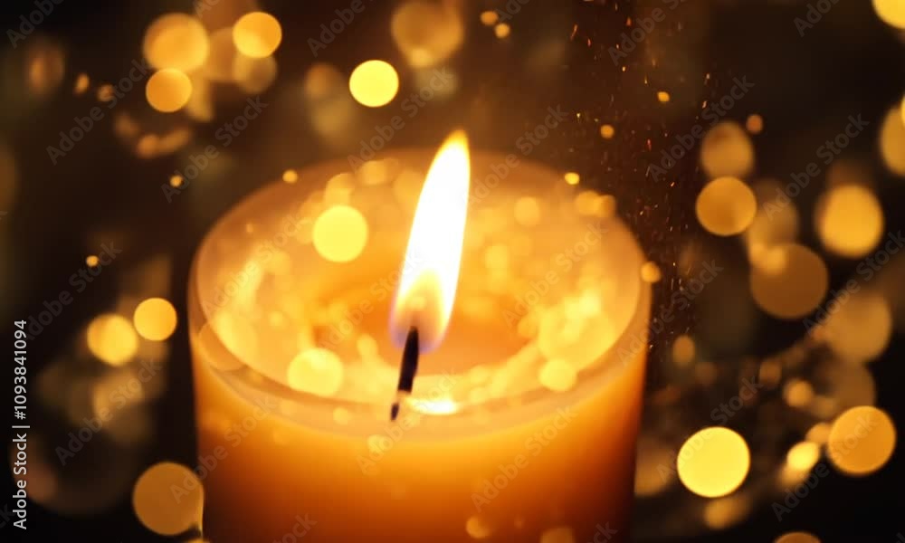candle burning in the flame candle burning in the flame