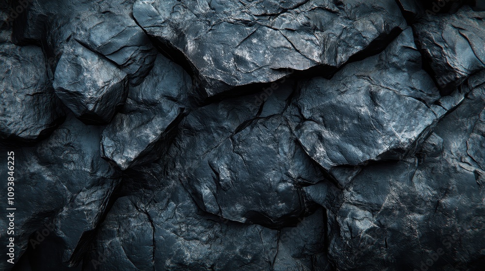 Dark Grey Rough Textured Rock Surface Dark Grey Rough Textured Rock Surface