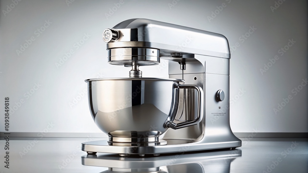 Conceptual Photography of a Mixer on a White Background, Showcasing Culinary Creativity and Kitchen Essentiality with Artistic Composition and Visual Appeal for Food Enthusiasts Conceptual Photography of a Mixer on a White Background, Showcasing Culinary Creativity and Kitchen Essentiality with Artistic Composition and Visual Appeal for Food Enthusiasts