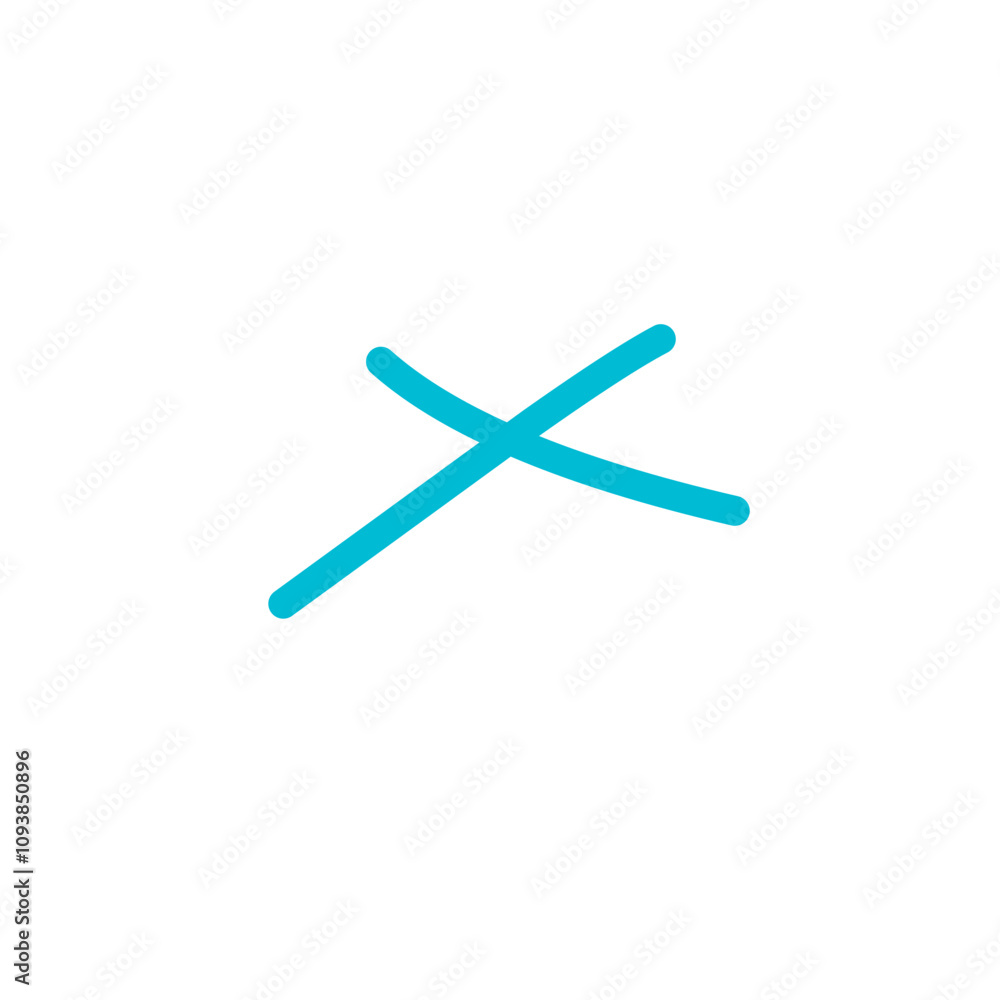 Obraz premium abstract doodle line elements