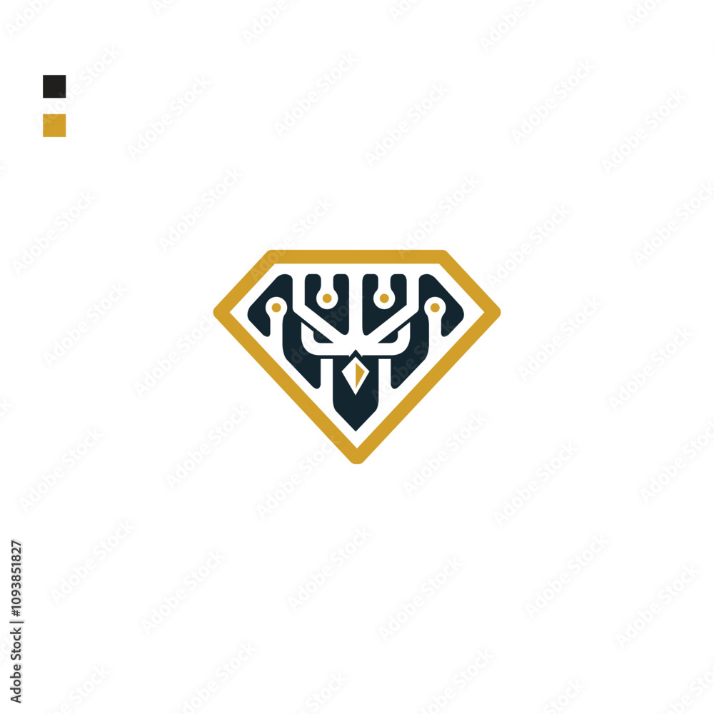 The technology logo with the owel bird symbol is suitable for technology companies with a simple and modern design The technology logo with the owel bird symbol is suitable for technology companies with a simple and modern design