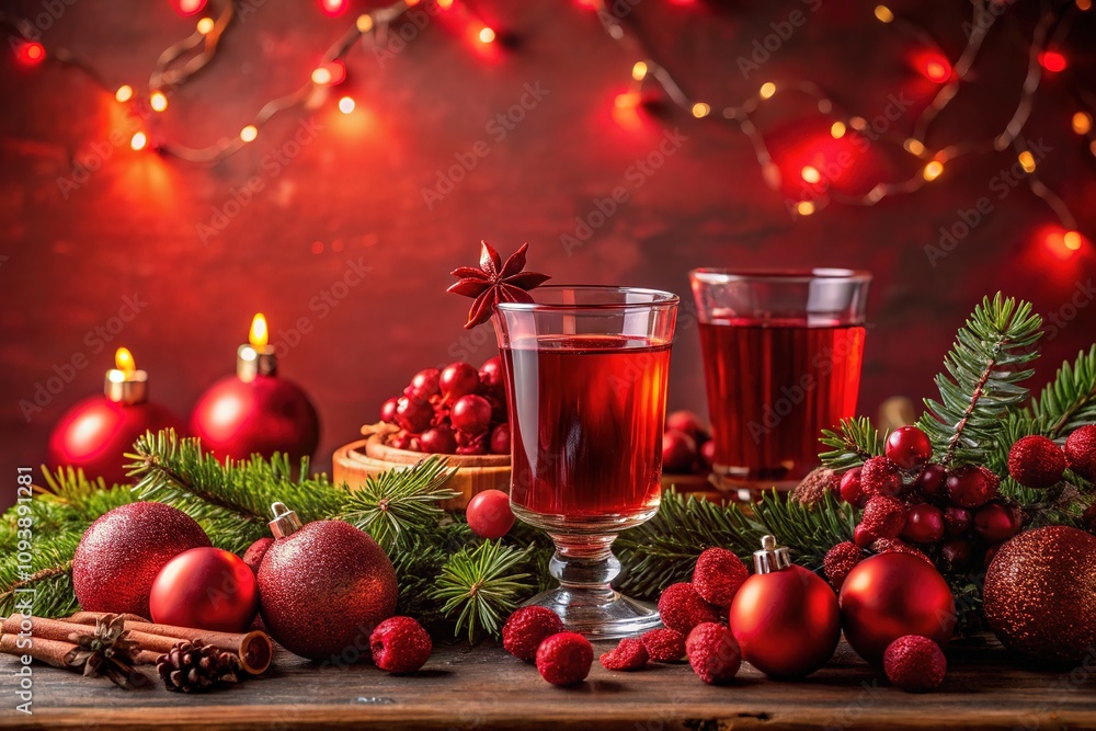 Christmas Red: Minimalist Holiday Decor & Drinks Inspiration Christmas Red: Minimalist Holiday Decor & Drinks Inspiration