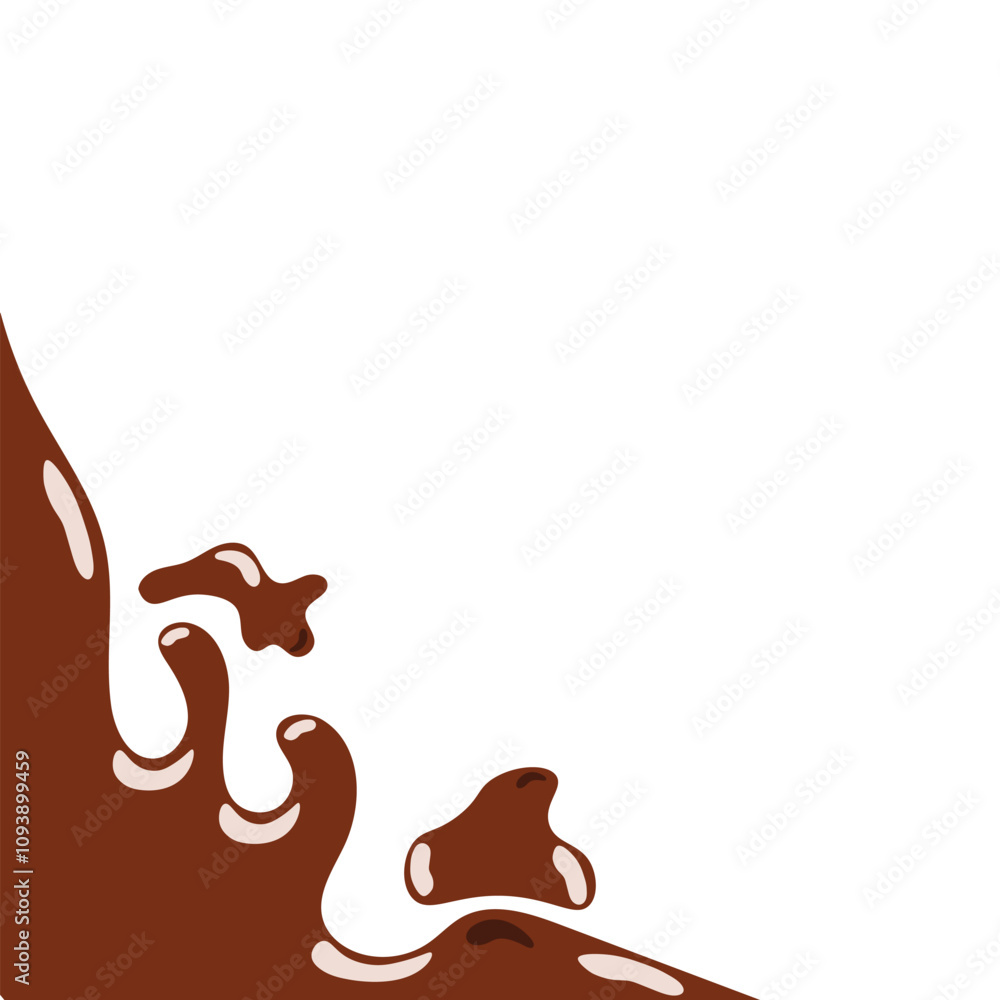 Melted Chocolate corner Melted Chocolate corner