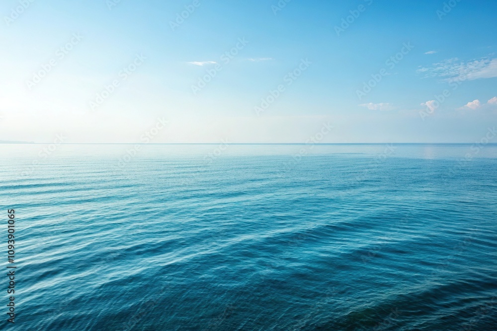 Serene and tranquil blue sea landscape with wavy lines and subtle gradient, serene blue sea, relaxing scenery Serene and tranquil blue sea landscape with wavy lines and subtle gradient, serene blue sea, relaxing scenery