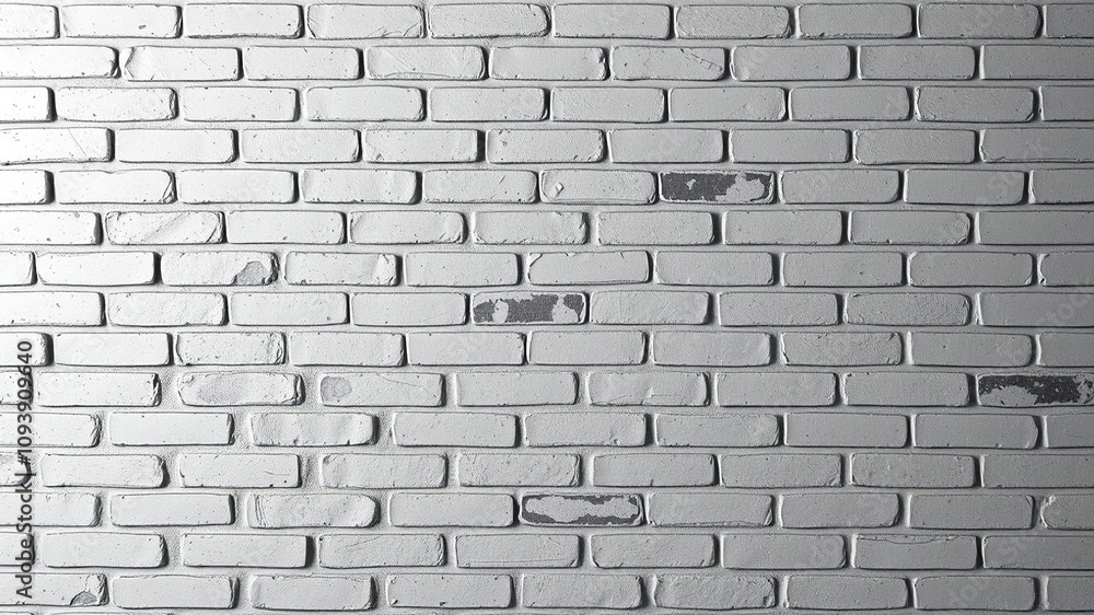 Textured brick wall with a muted white and gray color scheme bearing visible signs of aging and wear, earthy tone, grayish white Textured brick wall with a muted white and gray color scheme bearing visible signs of aging and wear, earthy tone, grayish white