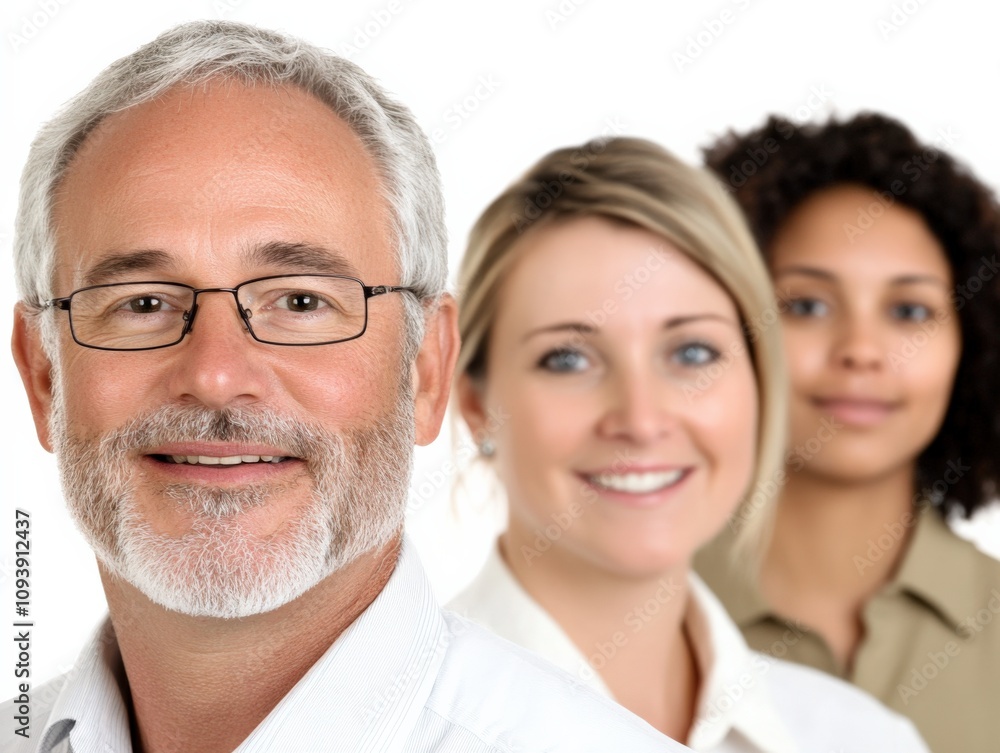 diverse group of professionals smiling together diverse group of professionals smiling together