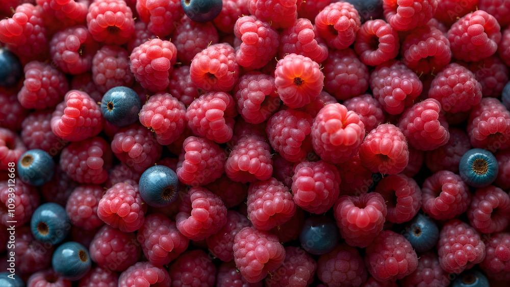 Fresh Raspberries and Currants Fresh Raspberries and Currants