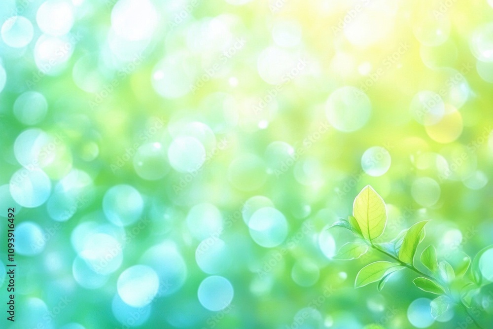 Green Bokeh Background Dreamy Light Hues Tranquil Ethereal Abstract Serenity Green Bokeh Background Dreamy Light Hues Tranquil Ethereal Abstract Serenity