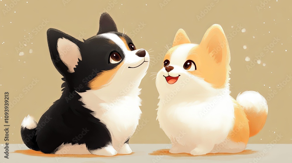 Corgi Illustration | Adorable Pet Cat and Dog Characters
Corgi Illustration | Adorable Pet Cat and Dog Characters