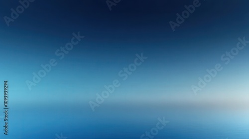 Serene Blue Gradient Background with Calming Water Reflection  Ideal for Wellness  Meditation  and Relaxation Themes in Design Projects