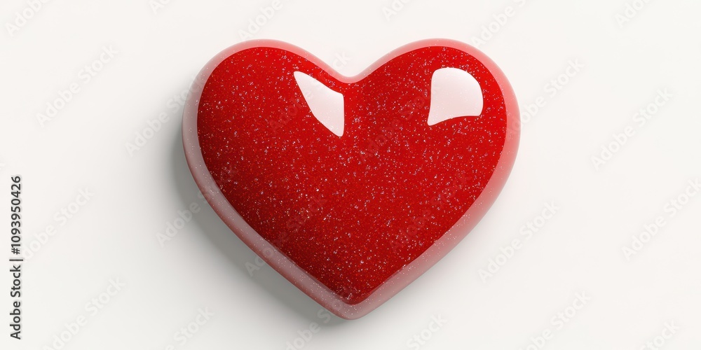 Shiny Red Heart Shaped Object on Smooth Surface Ideal for Love and Romance Themes in Design, Crafting, or Valentine's Day Projects, Capturing Affection and Emotion Shiny Red Heart Shaped Object on Smooth Surface Ideal for Love and Romance Themes in Design, Crafting, or Valentine's Day Projects, Capturing Affection and Emotion
