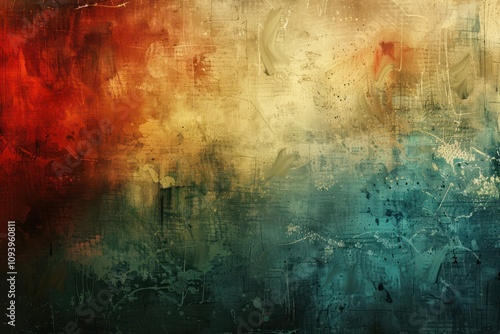 Oil Painting Abstract Vintage Background