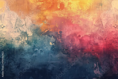 Oil Painting Abstract Vintage Background