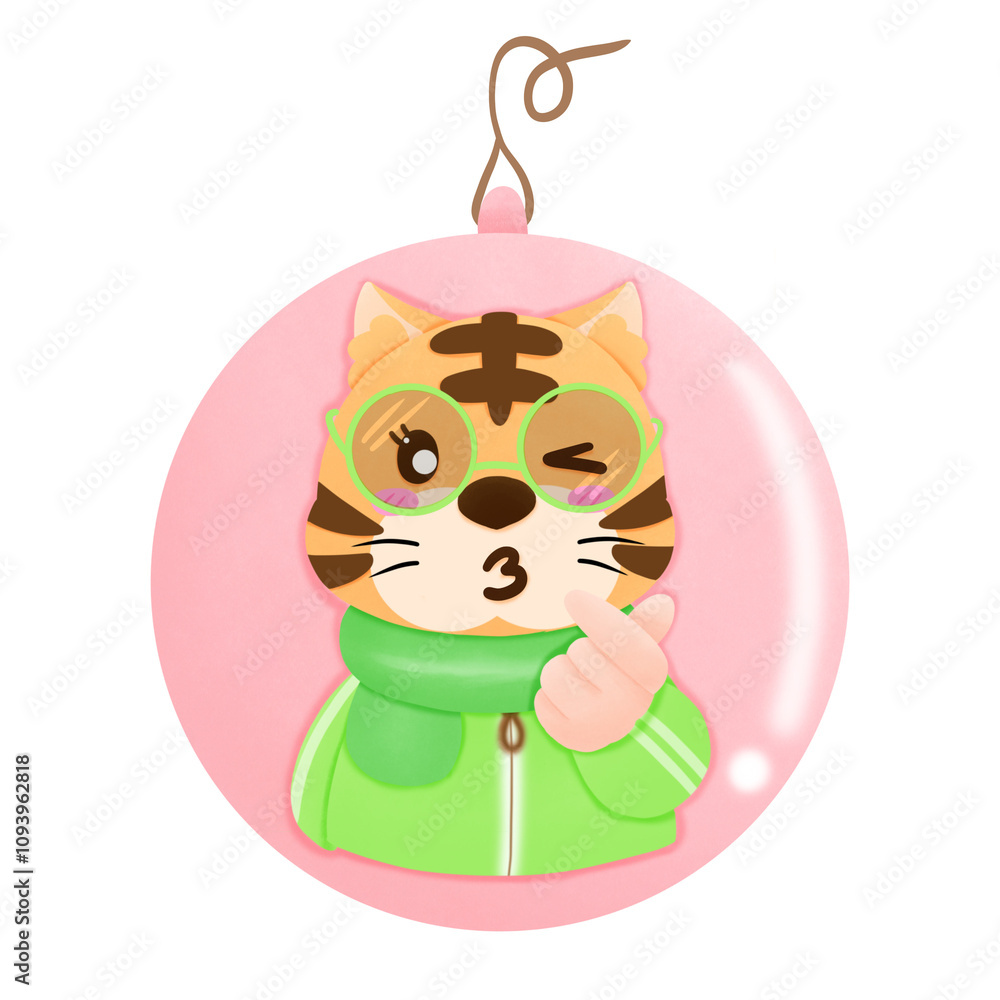 Fototapeta premium Cute Tiger