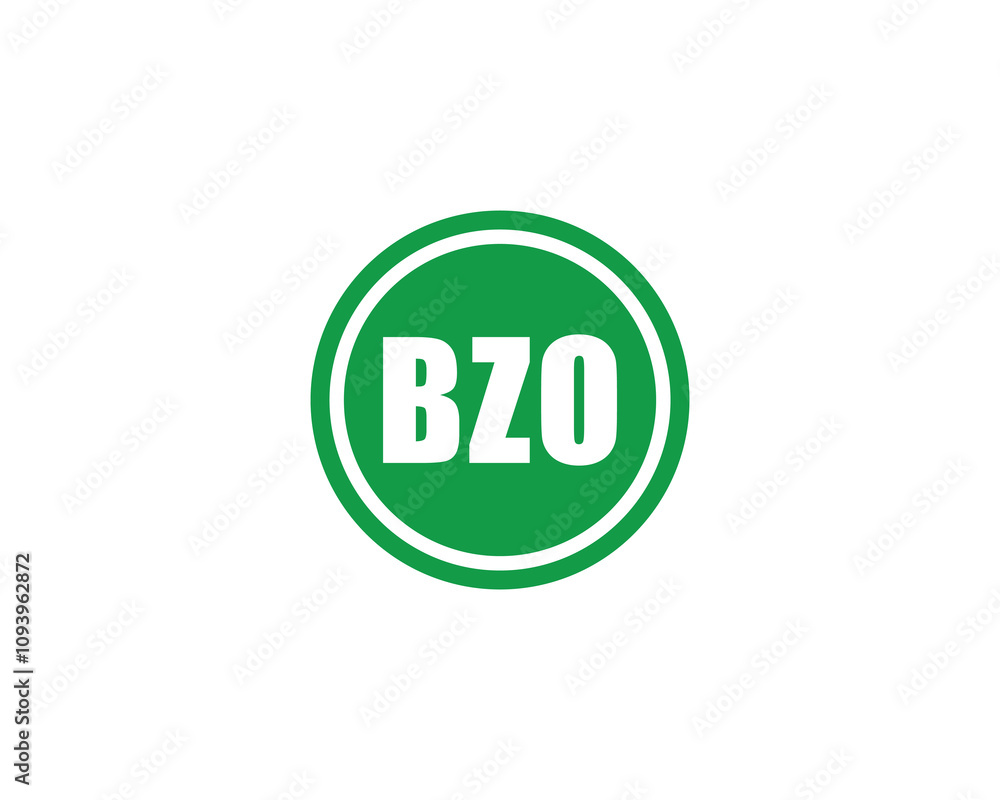 BZO logo design vector template. BZO BZO logo design vector template. BZO
