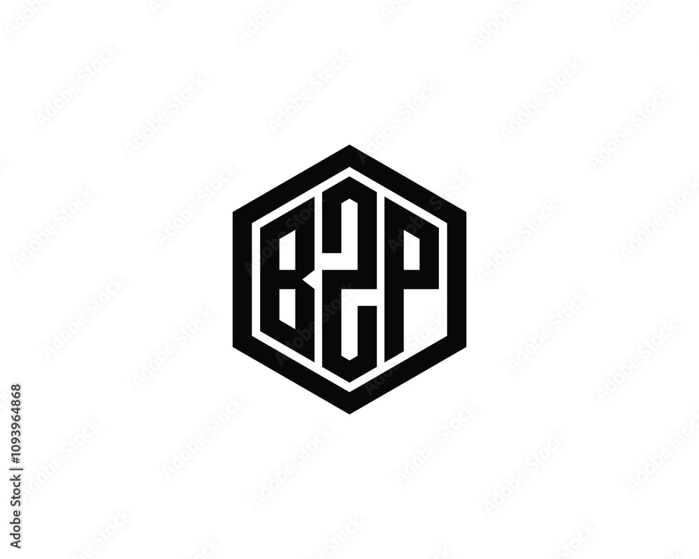 BZP logo design vector template. BZP BZP logo design vector template. BZP
