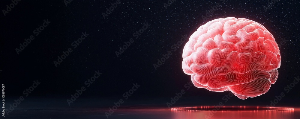 Anti tracking technology concept, A vibrant, glowing brain model symbolizes intelligence and creativity against a dark background, highlighting the complexity of human thought. Anti tracking technology concept, A vibrant, glowing brain model symbolizes intelligence and creativity against a dark background, highlighting the complexity of human thought.