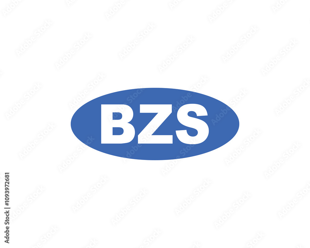 BZS logo design vector template. BZS BZS logo design vector template. BZS