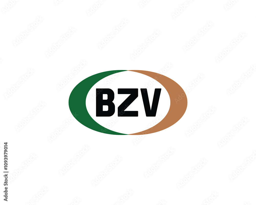 BZV logo design vector template. BZV BZV logo design vector template. BZV