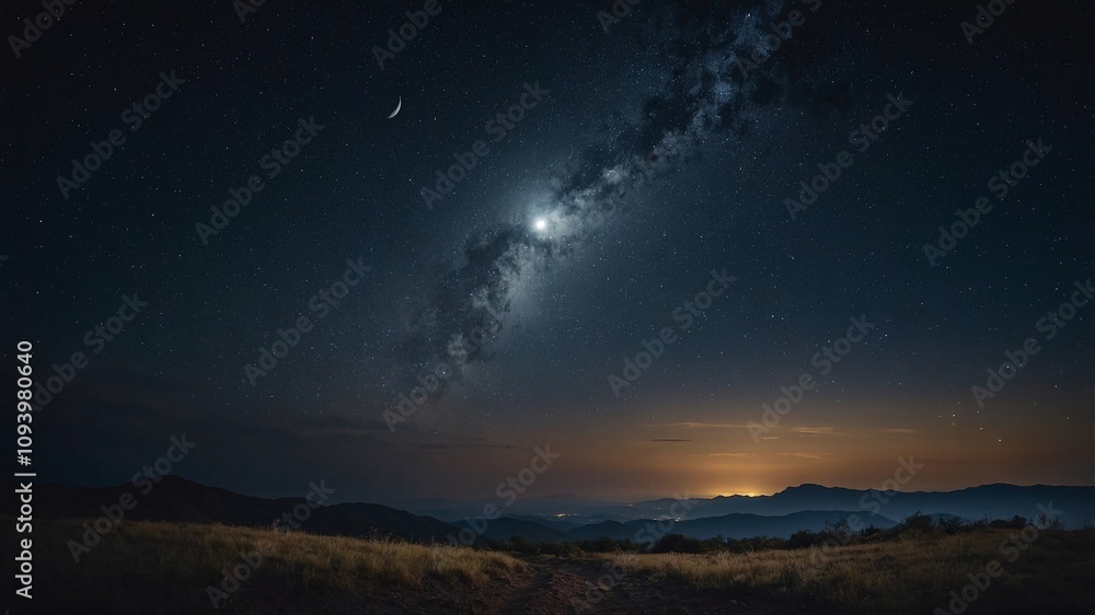 Fototapeta premium sky with stars