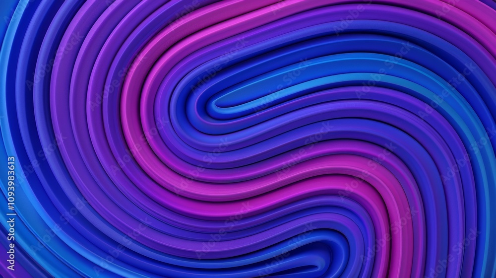 Obraz premium Abstract wavy patterns in vibrant colors.