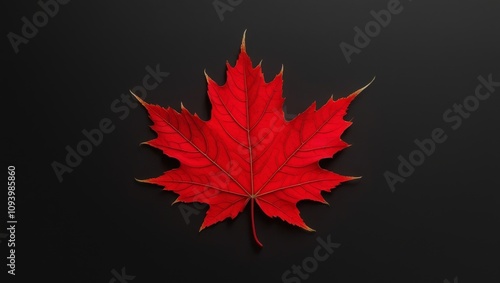 Autumn Beauty: Vibrant Maple Leaf Showcase