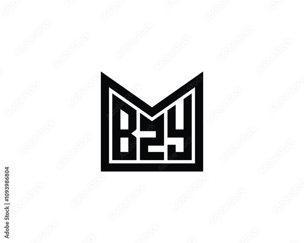 BZY Logo design vector template. BZY BZY Logo design vector template. BZY