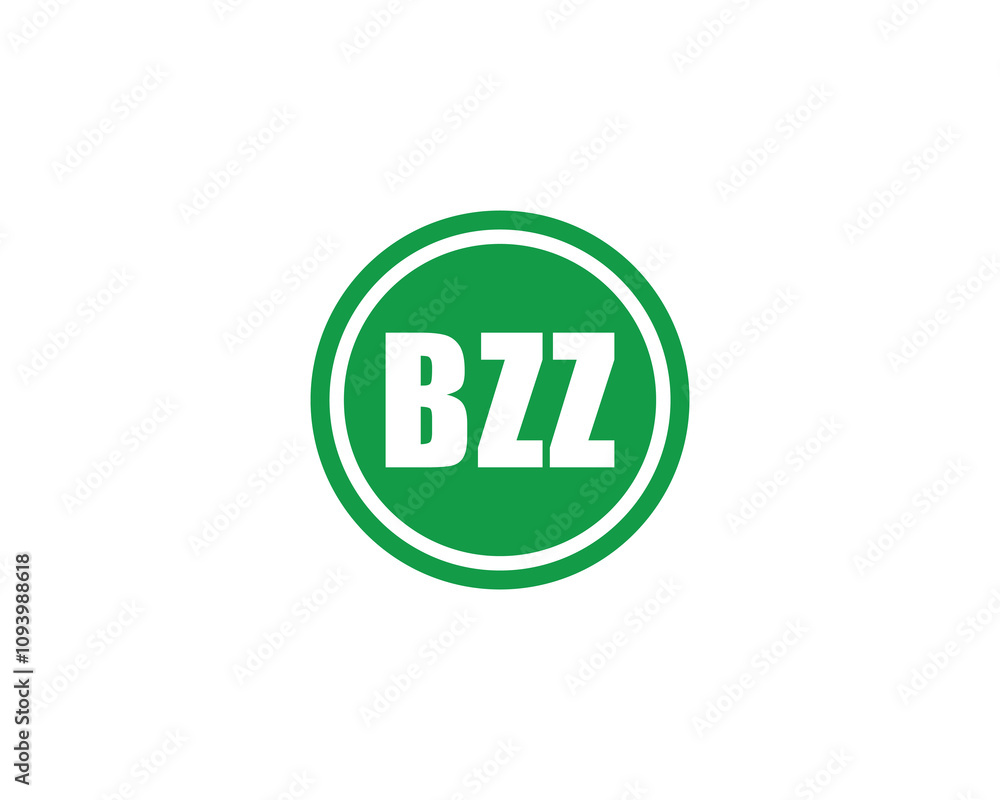 BZZ logo design vector template. BZZ BZZ logo design vector template. BZZ